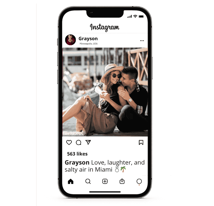 Miami Instagram Captions for Honeymoons