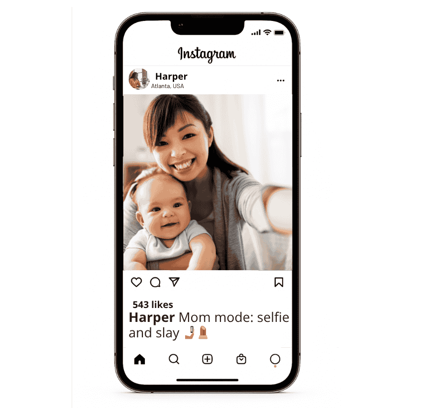 Mom Selfie Captions For Instagram