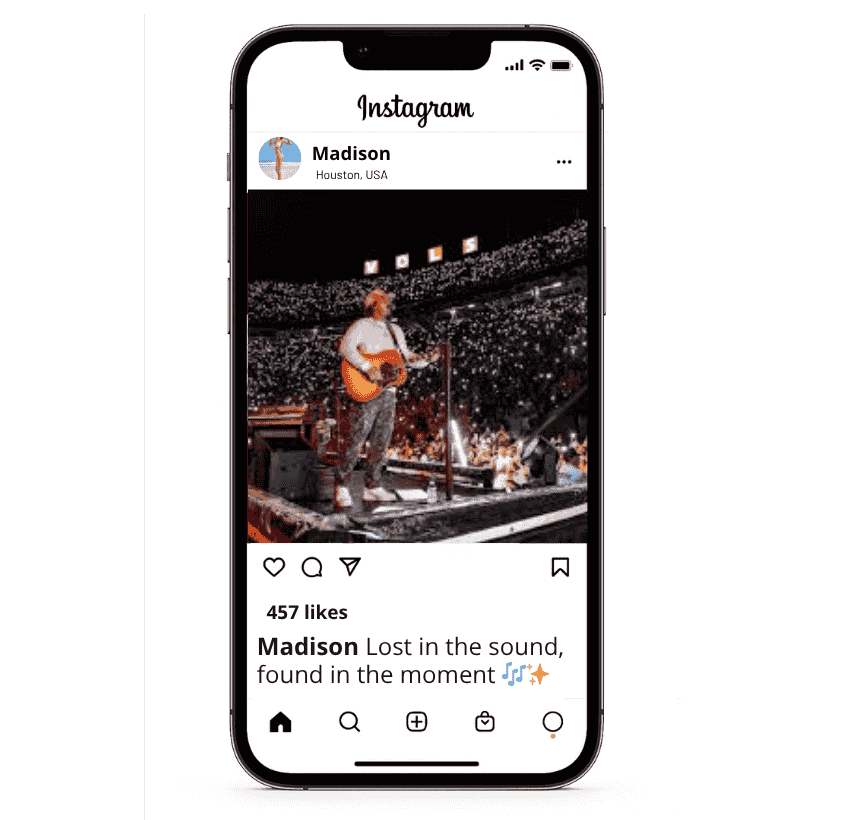 Morgan Wallen Concert Instagram Captions