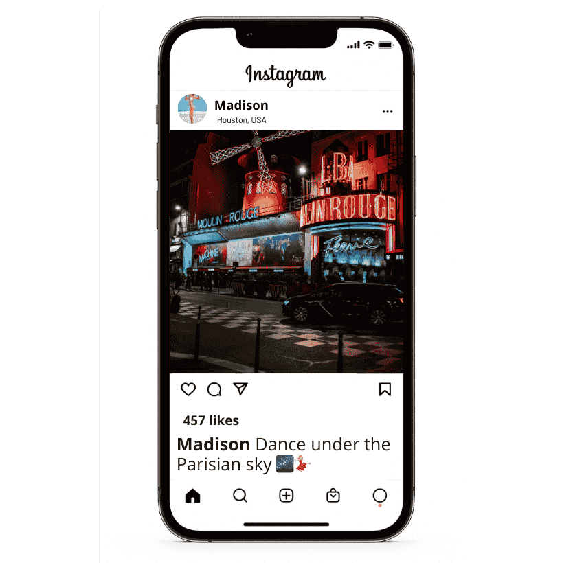 Moulin Rouge Paris Instagram Captions
