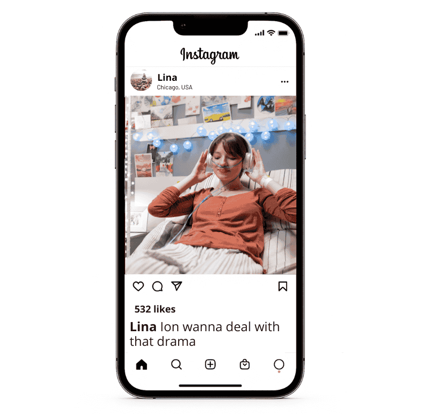 Didascalie di musicoterapia per Instagram