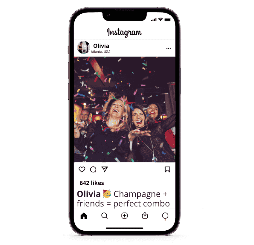 NYE Instagram Captions for Friends