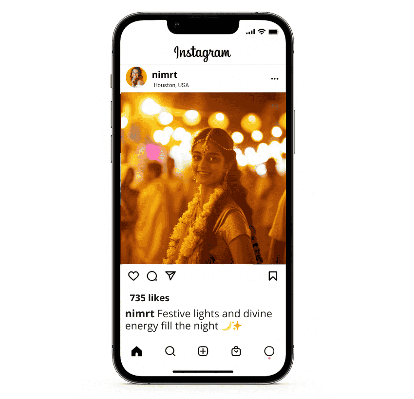 Navratri Night Captions for Instagram