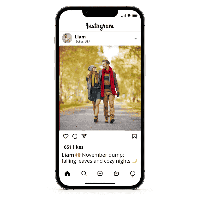 November Dump Instagram Captions