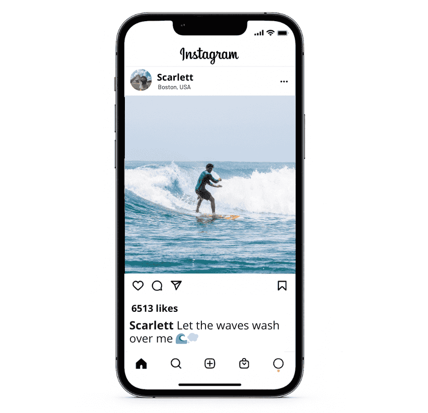 Ocean Waves Captions for Instagram