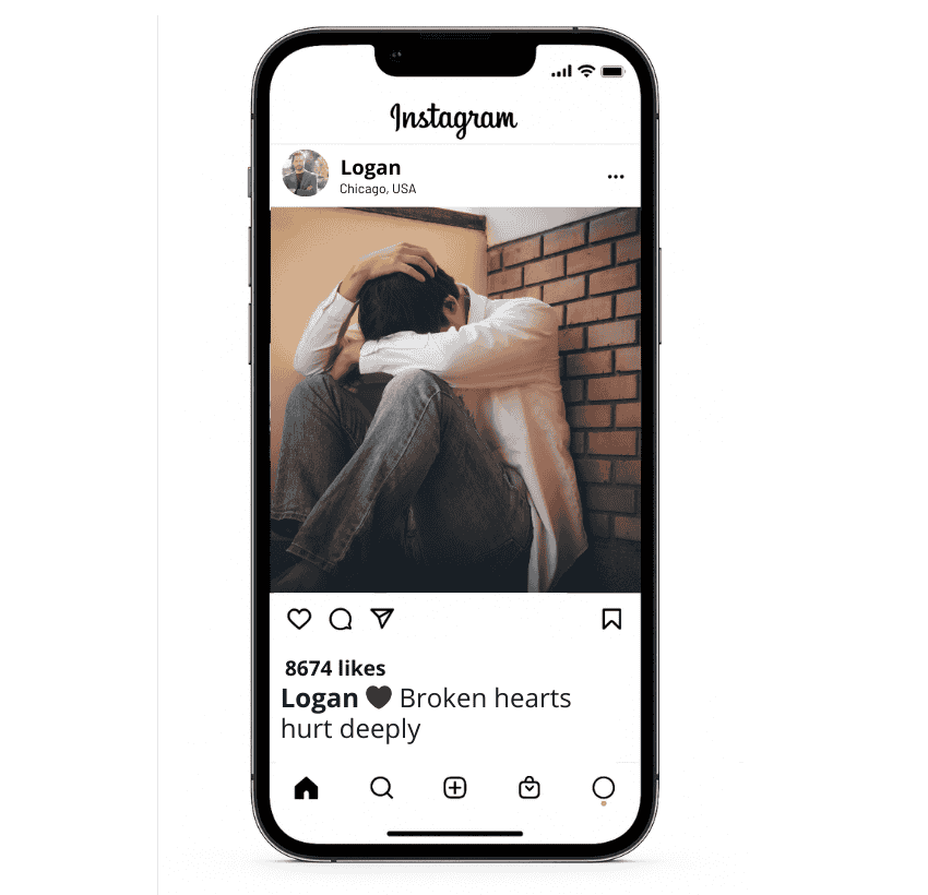 Pain Heartbroken Sad Instagram Captions