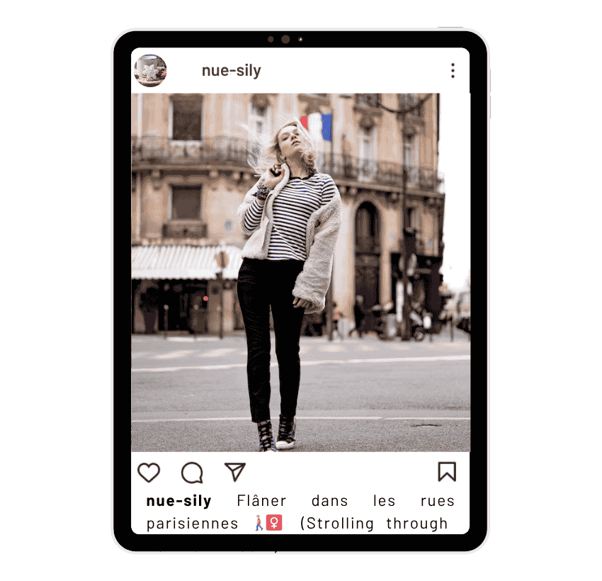 Paris Instagram Captions in French