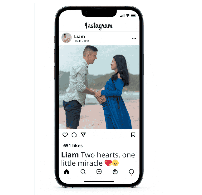 Pregnancy Couple Captions for Instagram
