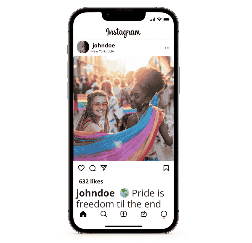 Leyendas del Mes del Orgullo Instagram