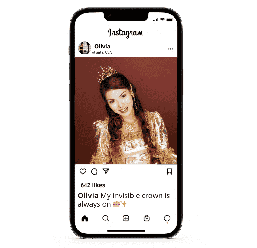 Princess Crown Captions for Instagram