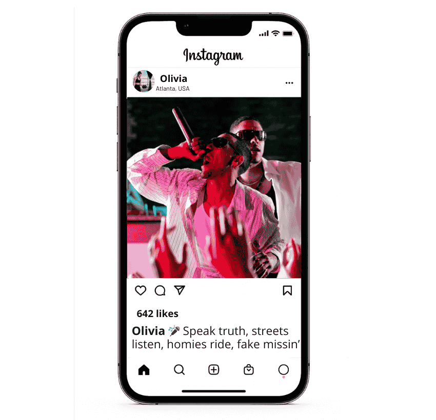 Versets de rap pour les légendes de Instagram