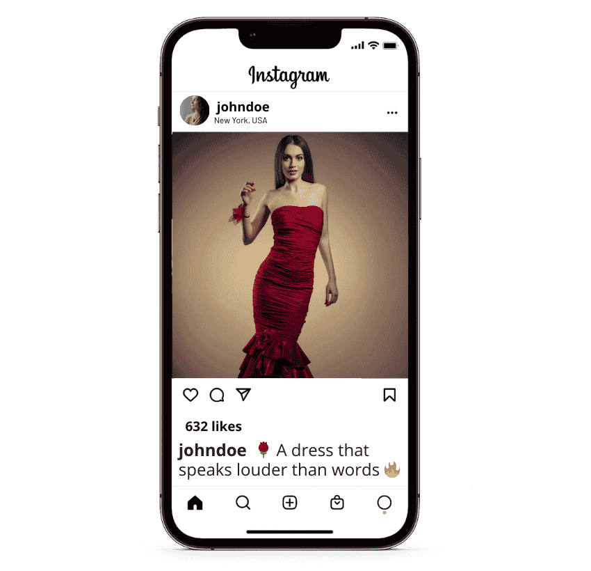 Red Dress Instagram Captions