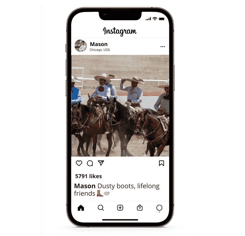 Rodeo Instagram Captions with Friends
