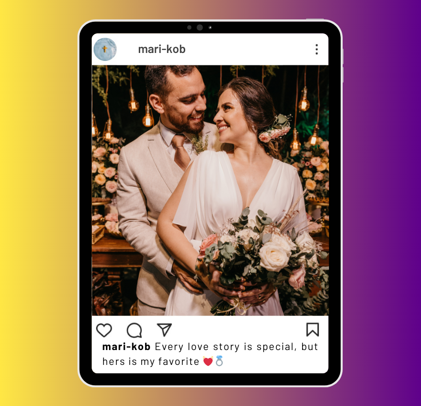 Romantic Bridal Shower Captions