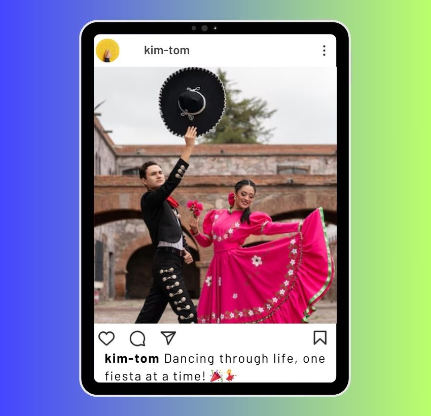 Salsa Dance Cinco de Mayo Instagram Captions