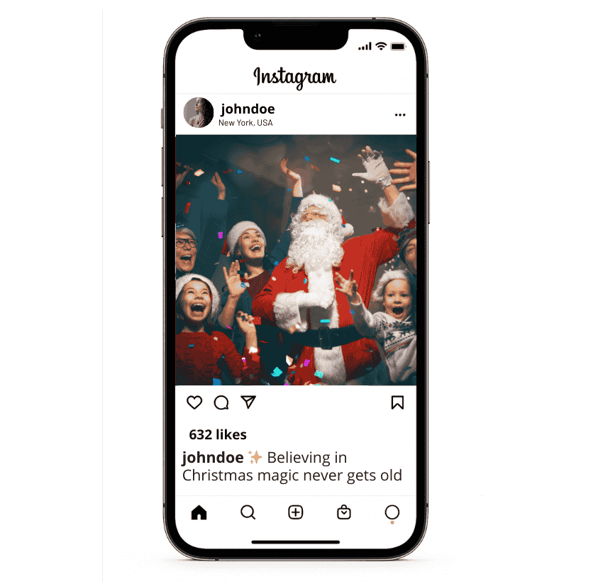 Santa Claus Captions for Instagram