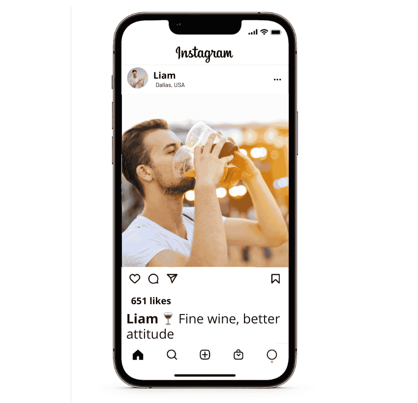 Sassy Drink Captions for Instagram