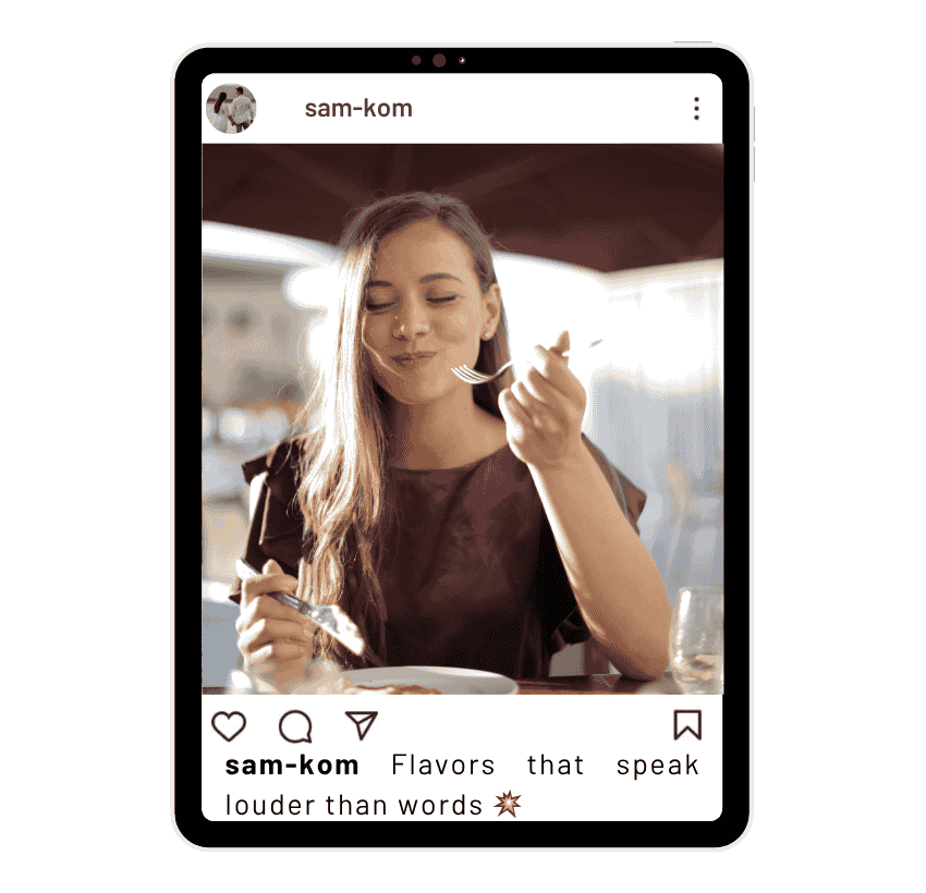 Short Food Captions for Instagram