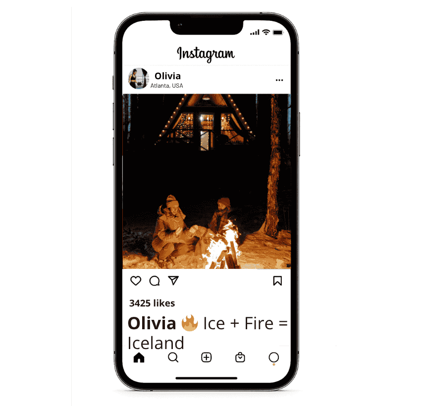 Short Iceland Captions for Instagram