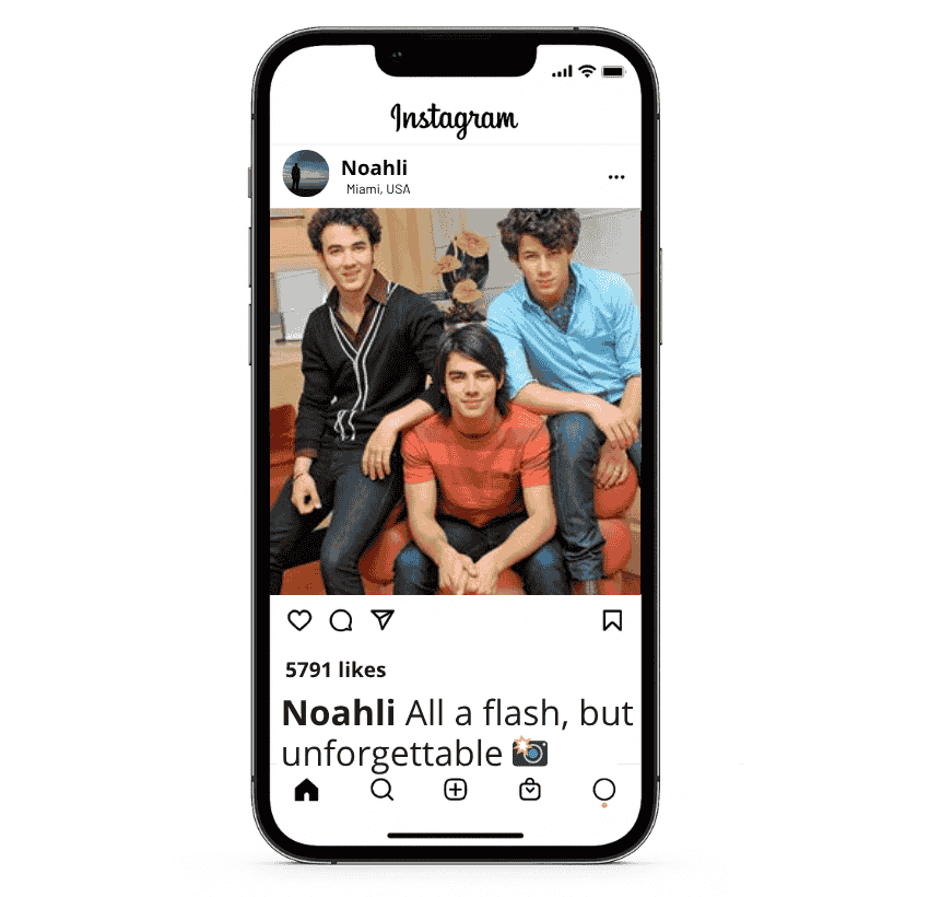 Short Jonas Brothers Captions for Instagram