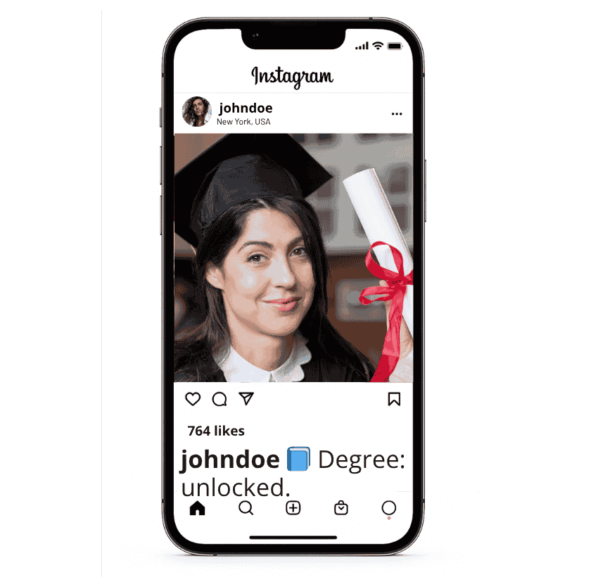Courtes légendes de masters pour Instagram