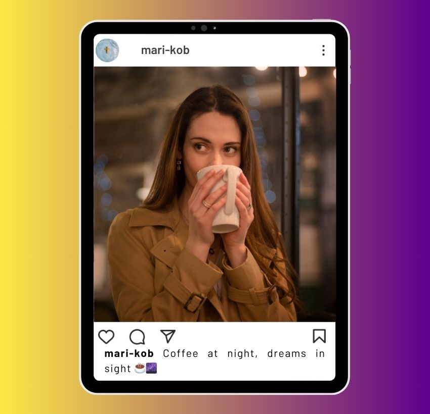 Short Night Coffee Captions for Instagram