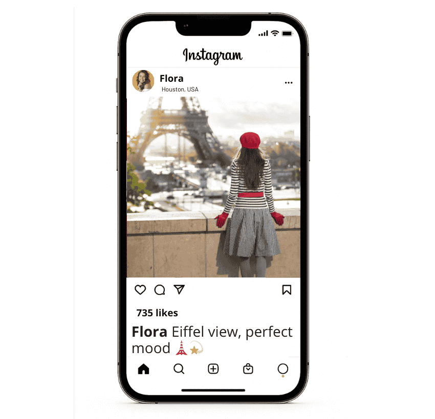 Short Paris Captions for Instagram