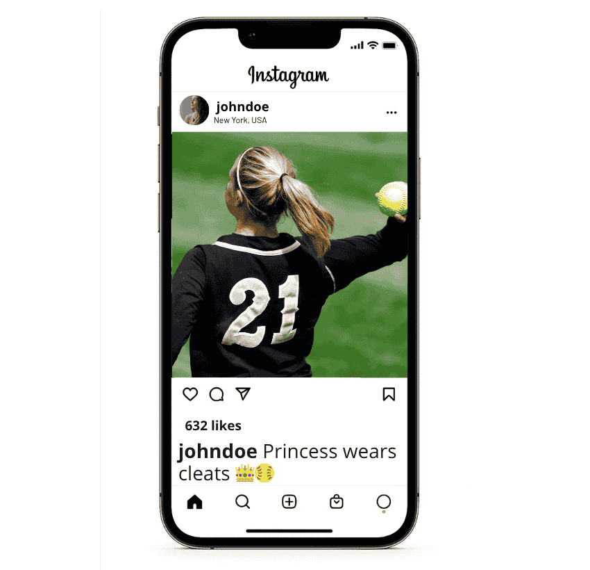 Short Softball Captions for Instagram