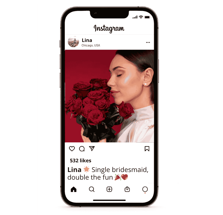 Single Bridesmaid Captions for Instagram