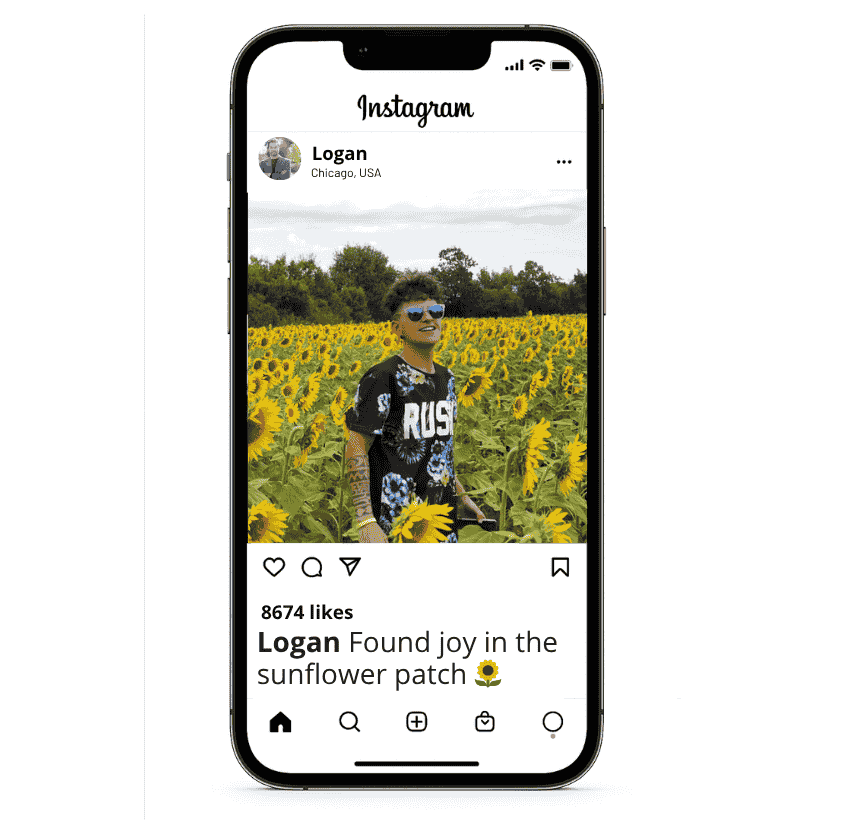 Zonnebloem Patch Instagram Bijschriften