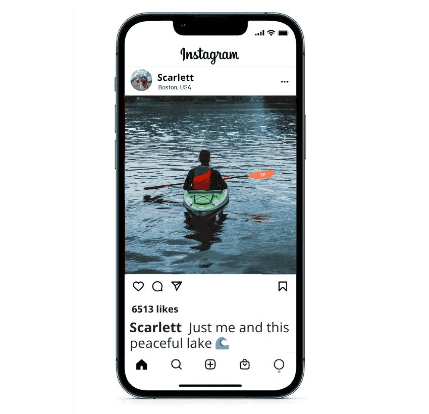 Légendes du Lac des Cygnes pour Instagram