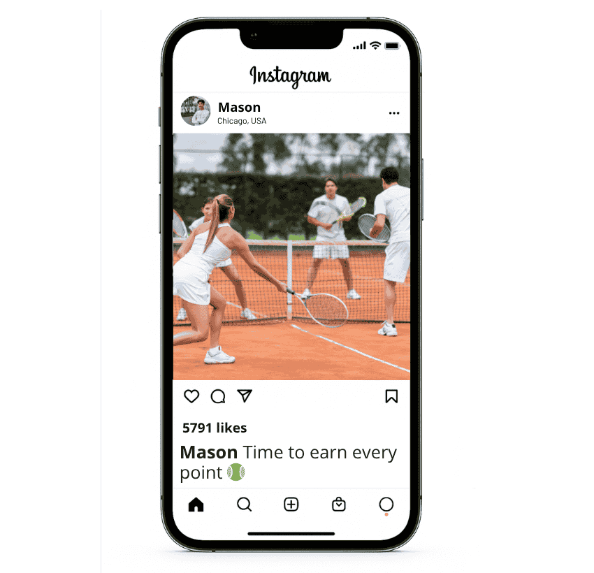 Tennis Match Day Captions