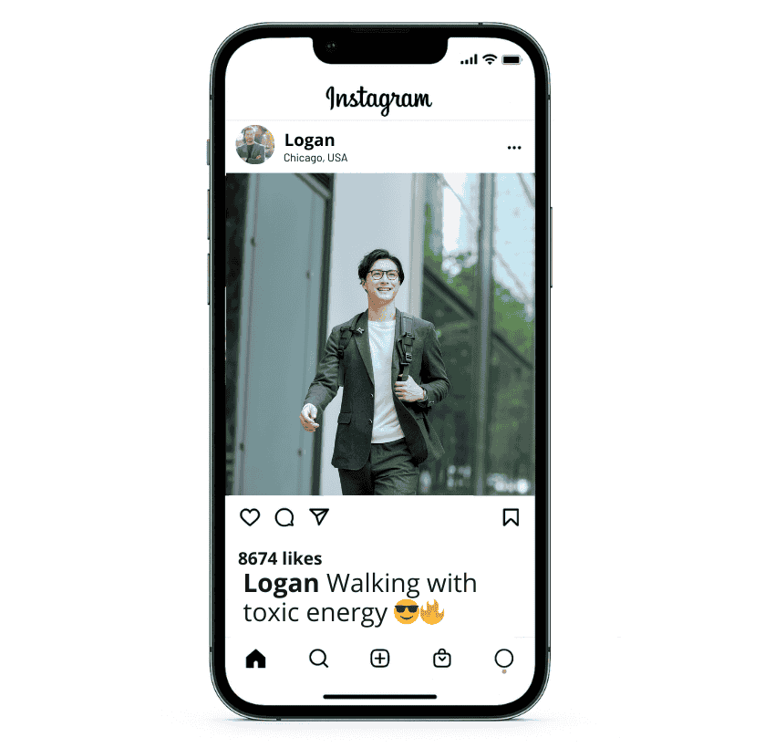 Toxic Instagram Captions for Guys