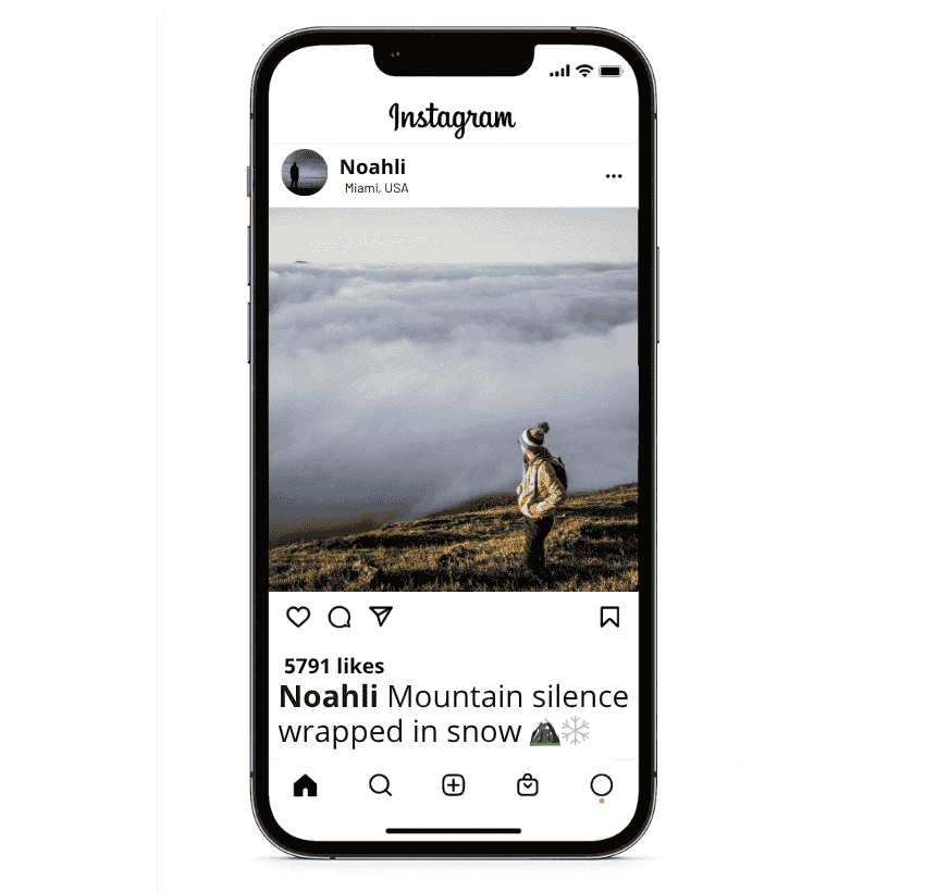 Winter Mountain Instagram Captions