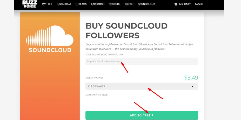 buy soundcloud followers
