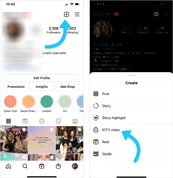 igtv-vedio-creating