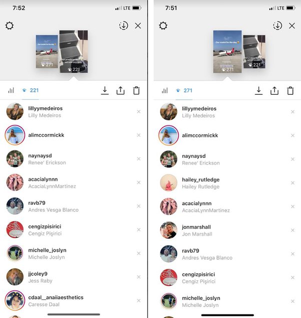 instagram story views