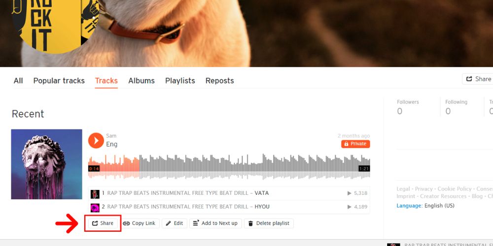 share track