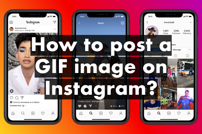 How to post a GIF on Instagram? (Step-by-Step)