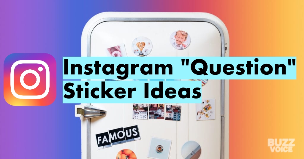 Instagram "question" sticker ideas