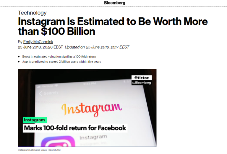 How much is Instagram worth? Instagram net worth