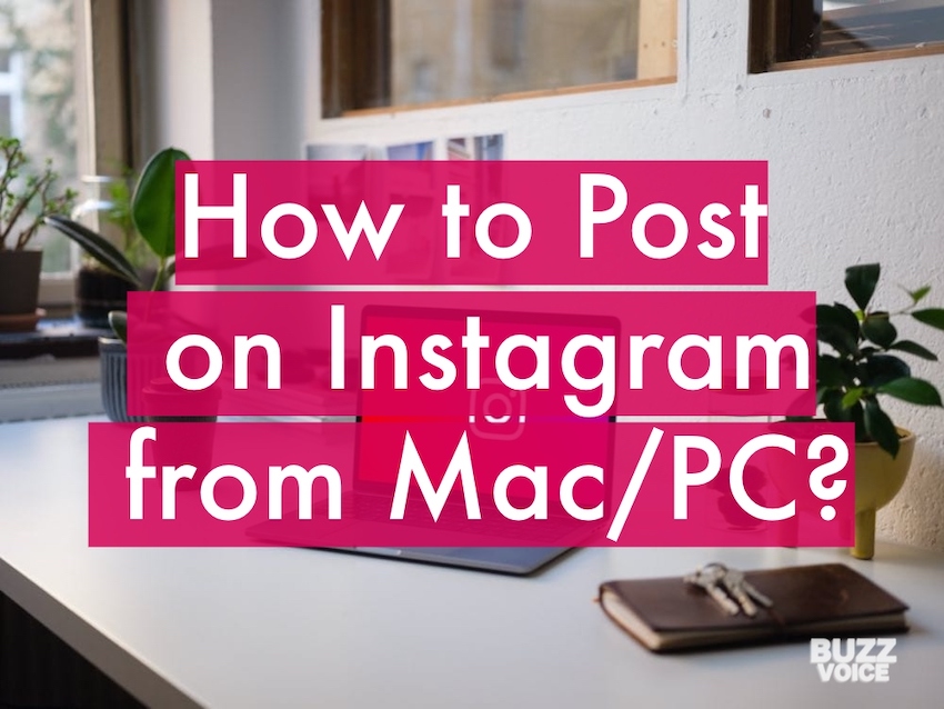 how to post on instagram using macbook