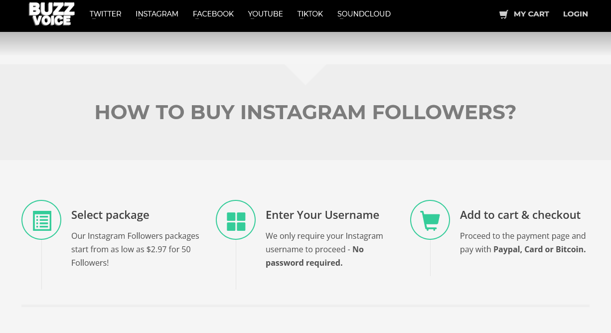 how to buy instagram followers from buzzvoice