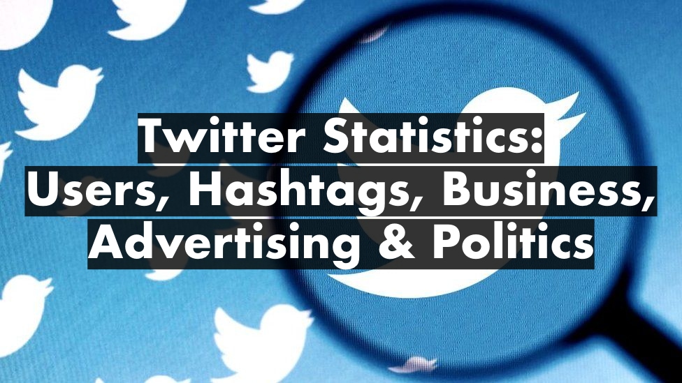Twitter Statistics:  Users, Hashtags, Business, Advertising, Politics
