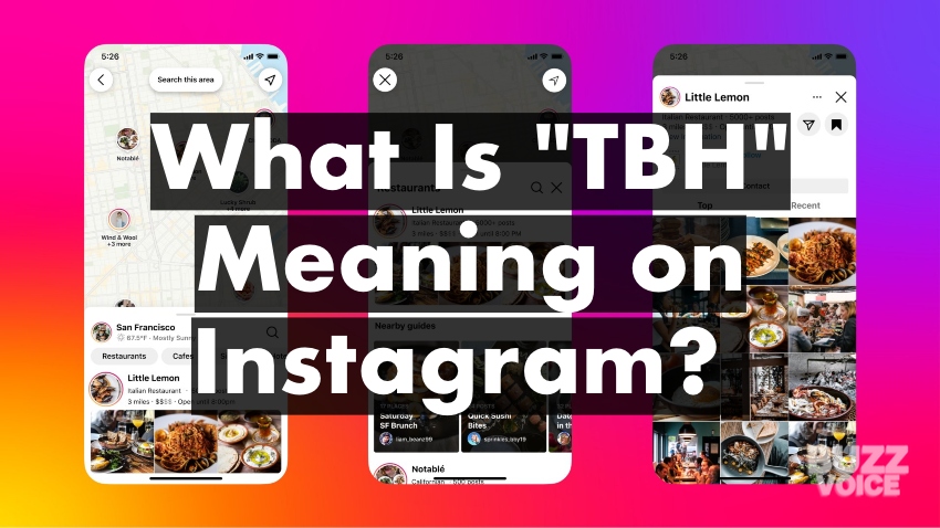 TBH on Instagram: What Does It Mean, Full Form and More Such Trending Terms  Commonly Used on Instagram - MySmartPrice
