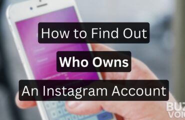 How to find out how owns an instagram Account