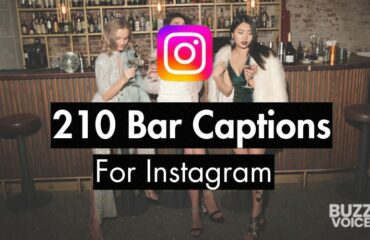 210 Bar Captions For Instagram (21 Curated Lists)