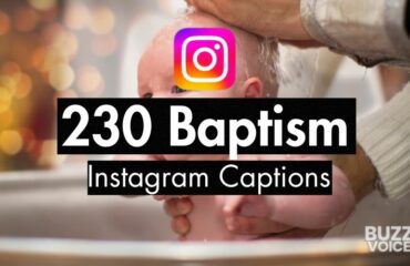 230 Baptism Instagram Captions (23 Curated Lists)