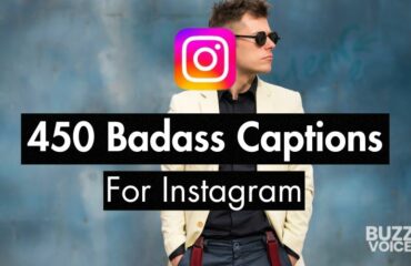 450 Badass Captions For Instagram (45 Curated Lists)