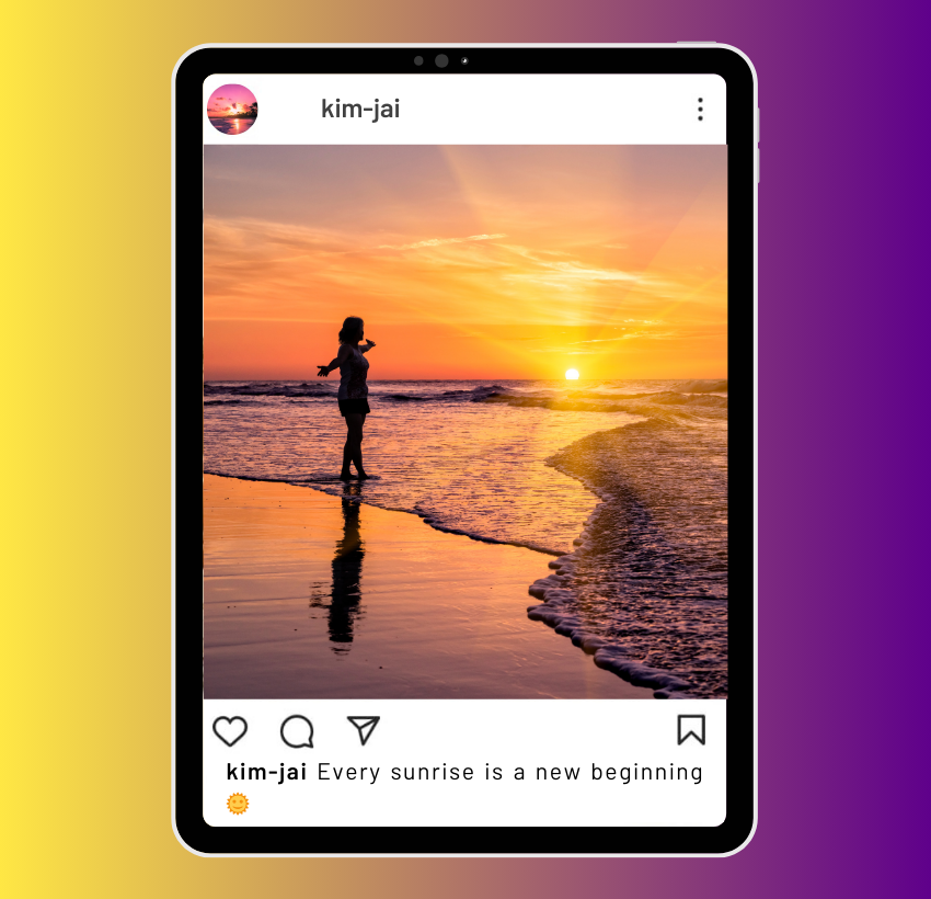 Beach Sunrise Instagram Captions